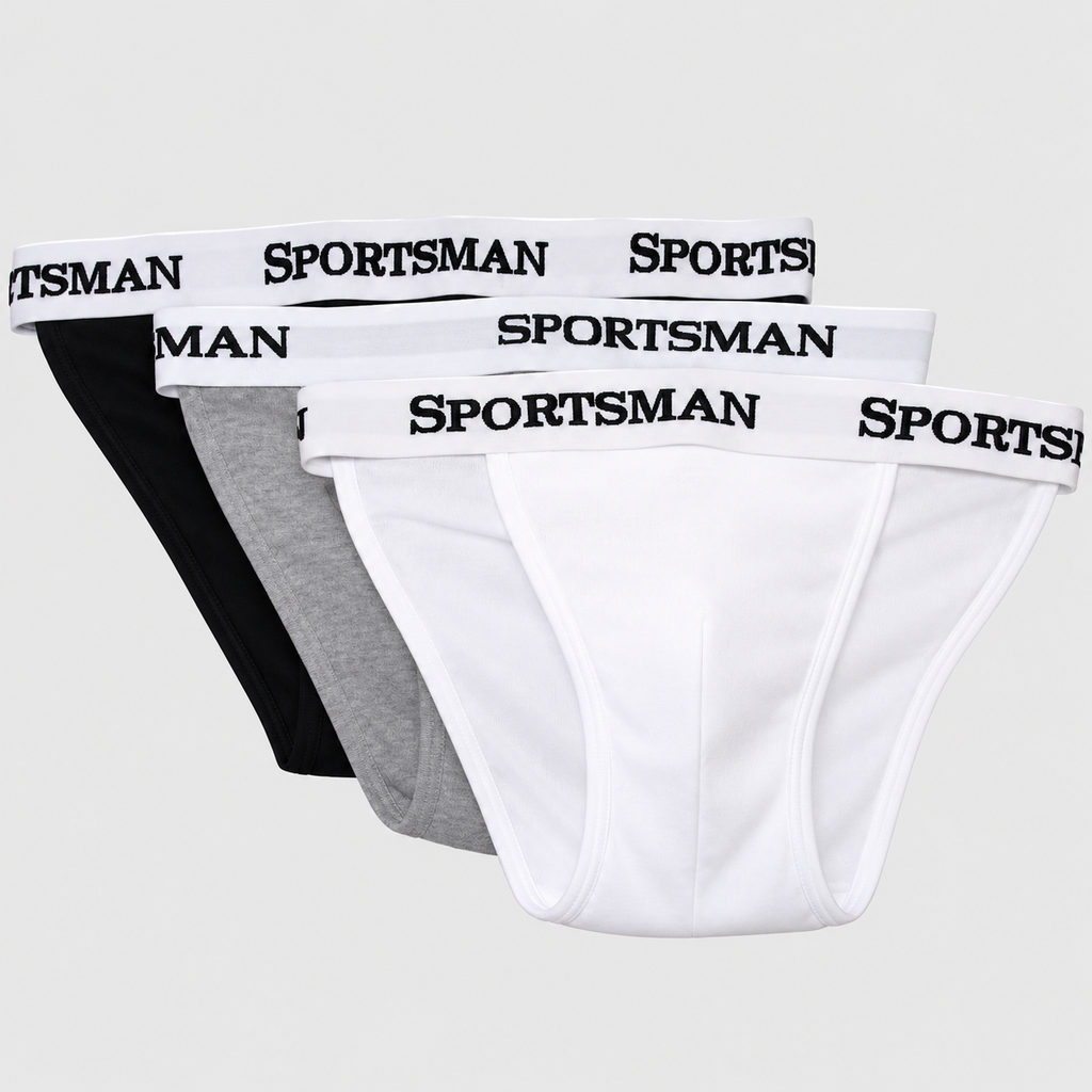 Regular Rise Brief Underwear for Men